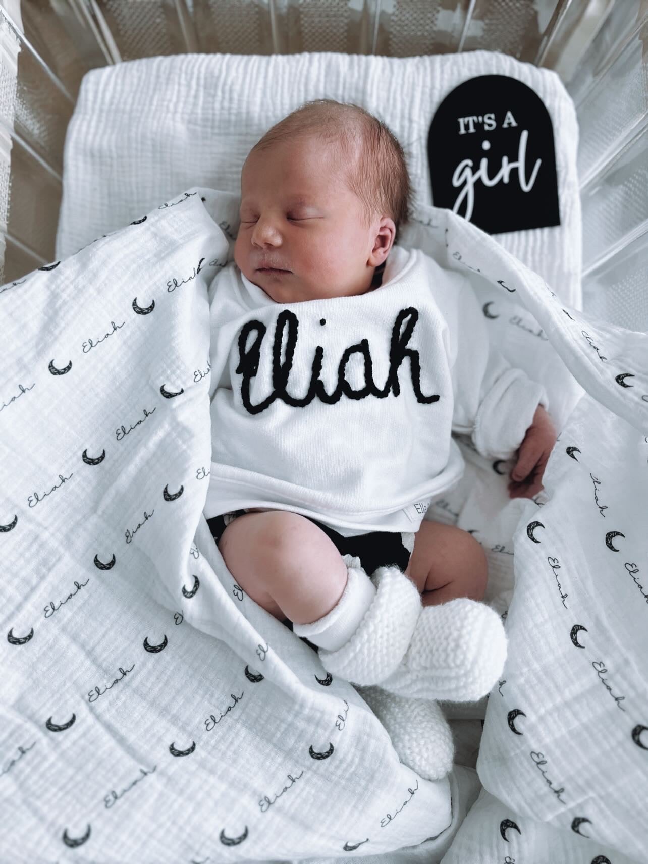 Personalized swaddle hotsell